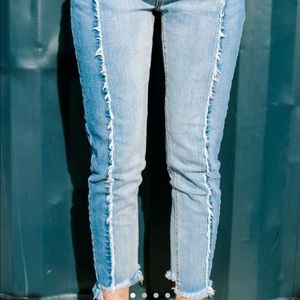 Two toned jeans